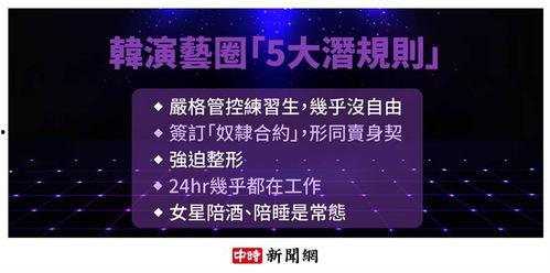 娱乐圈不会爆料的规则,揭秘那些不为人知的幕后故事